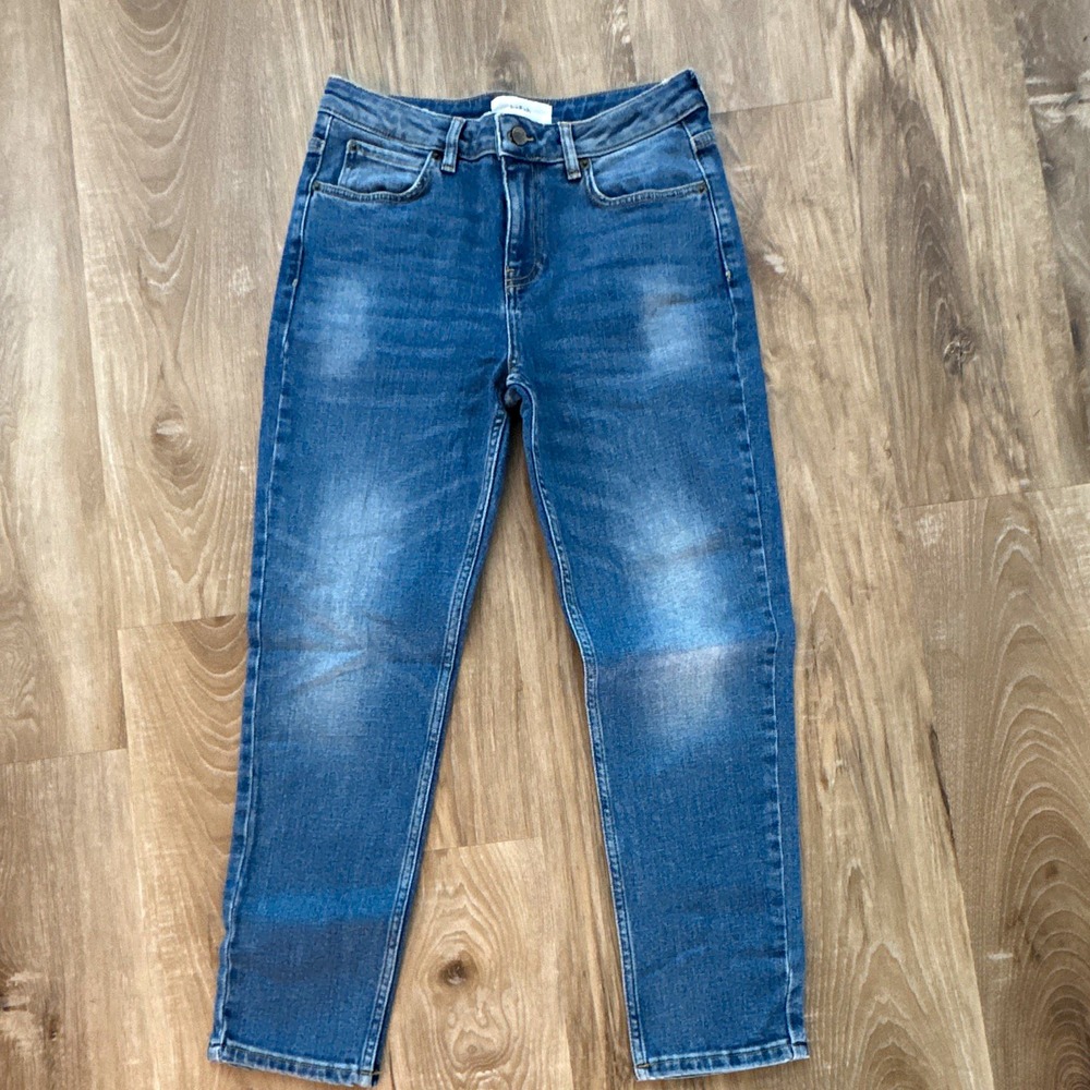 ba&sh Women's Jeans Size S /1 Blue Medium Wash High Rise 5-Pocket